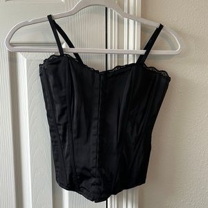Size Small Black Corset Top